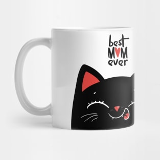 Best mom ever cat Mug